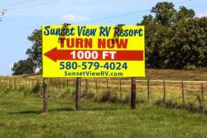 RV Park Entrance